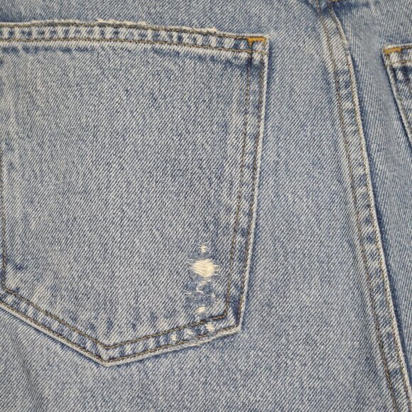 Agolde Pinch waist 90s Straight Denim Jeans 24 - Picture 8 of 11